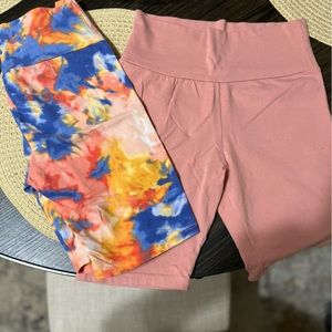 ***Bundle Deal*** two pairs of biker shorts